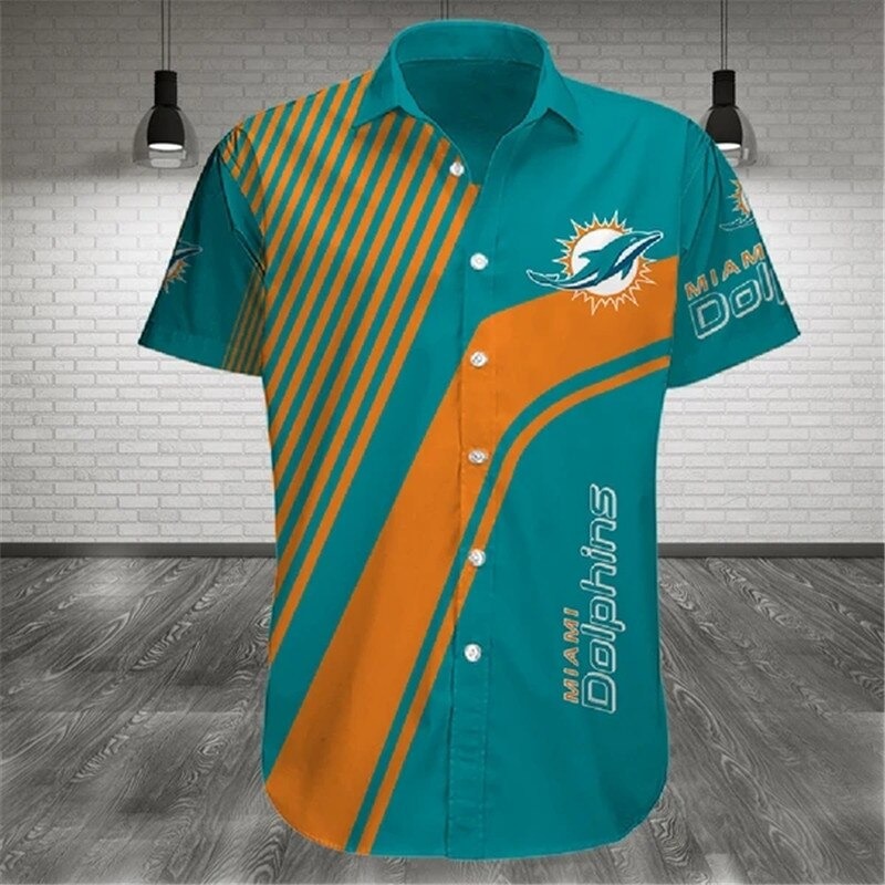 Miami Dolphins Shirt summer cross design for fans