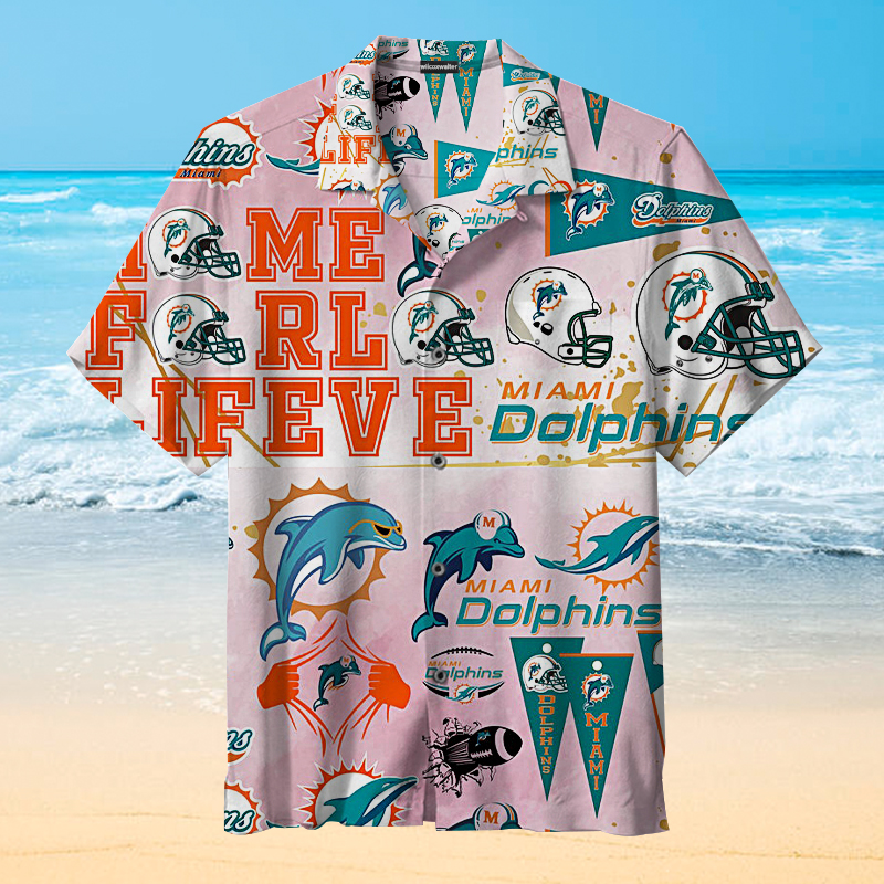 Miami Dolphins Hawaiian Shirt 02