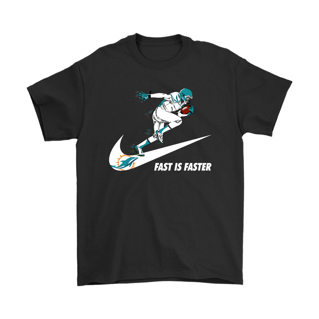 Fast Is Faster Strong Miami Dolphins Nike x NFL Shirts 