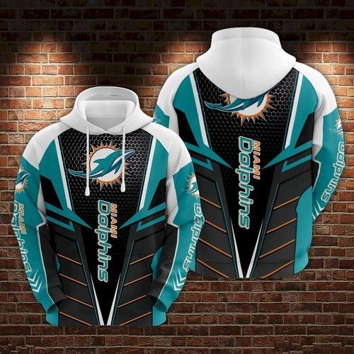 Miami Dolphins Hoodie 3D Limited