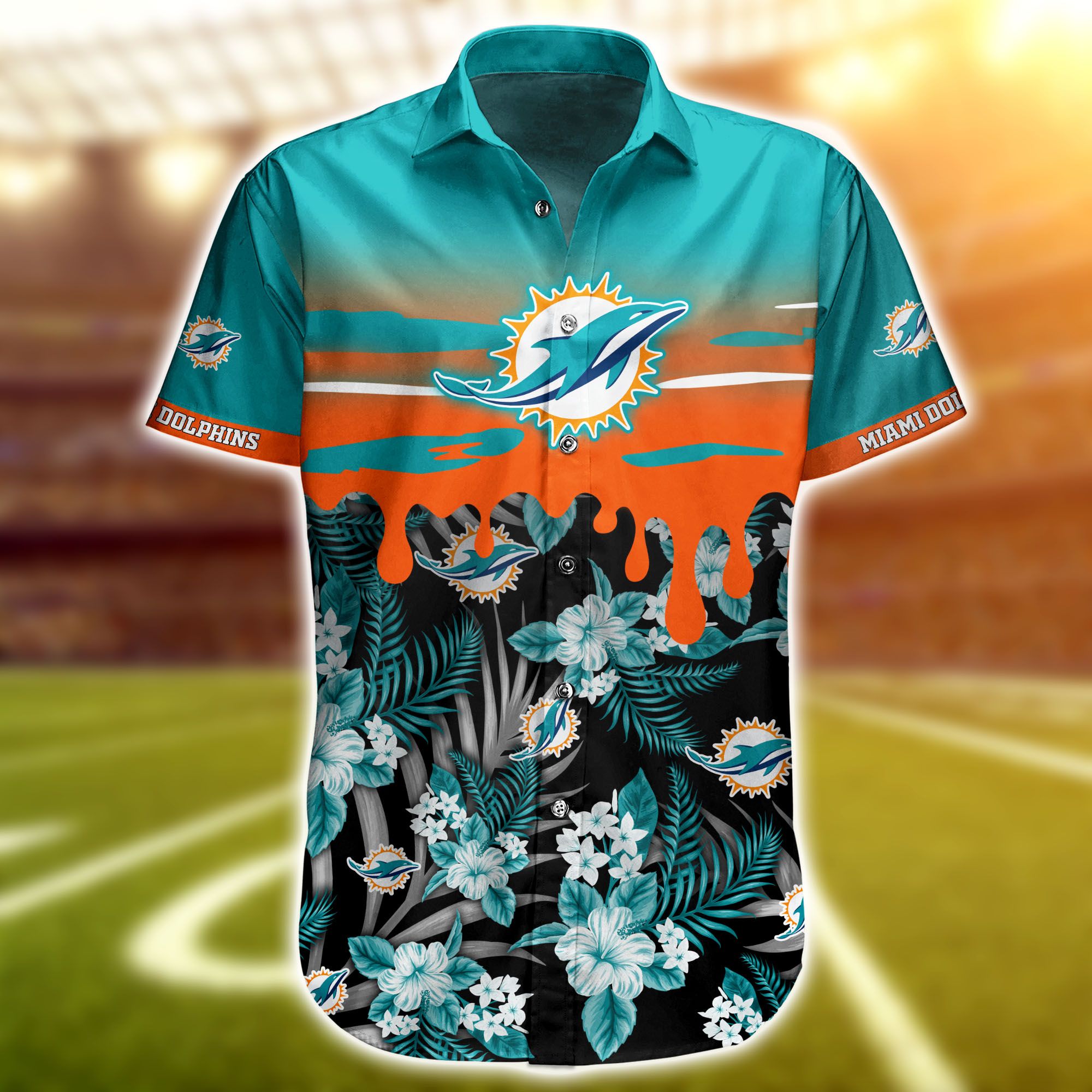 Miami Dolphins Hawaiian Shirt NFL