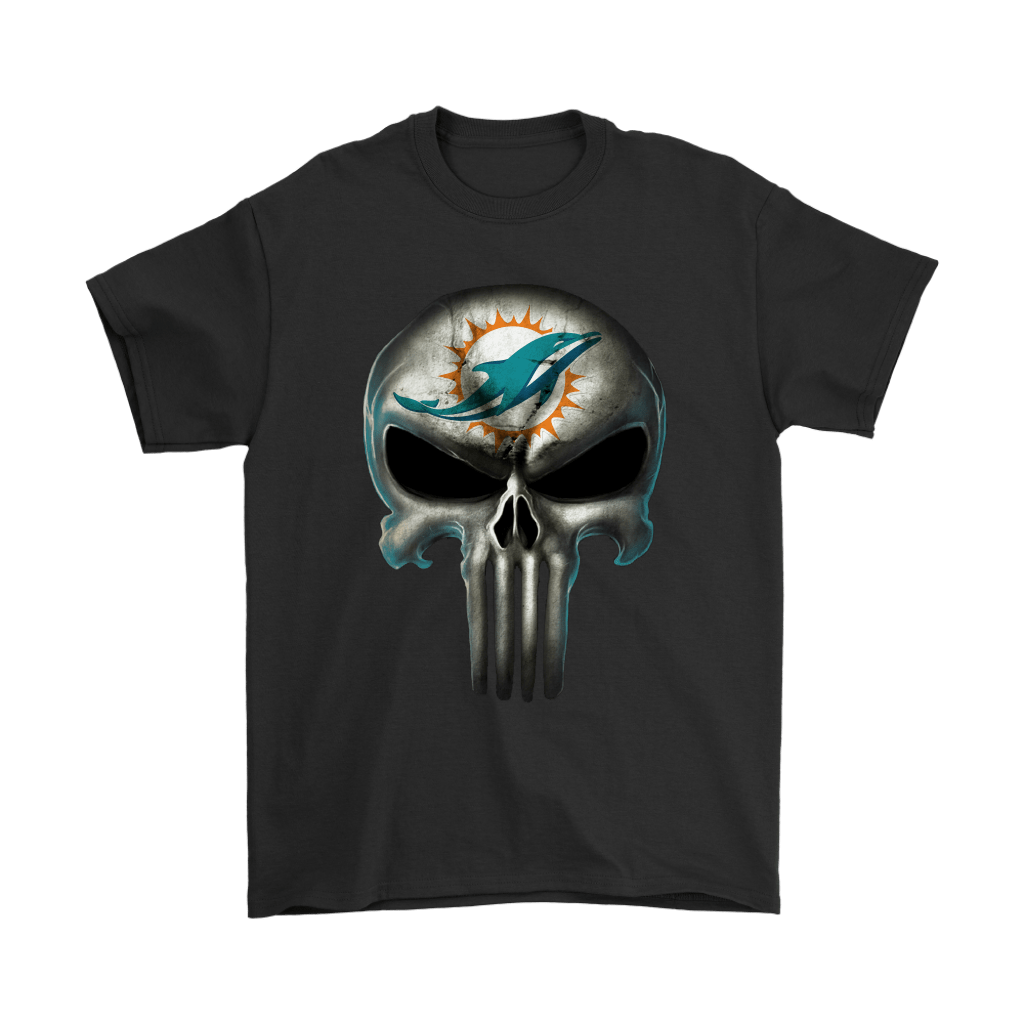 Miami Dolphins Shop - miami dolphins the punisher mashup football shirts68773