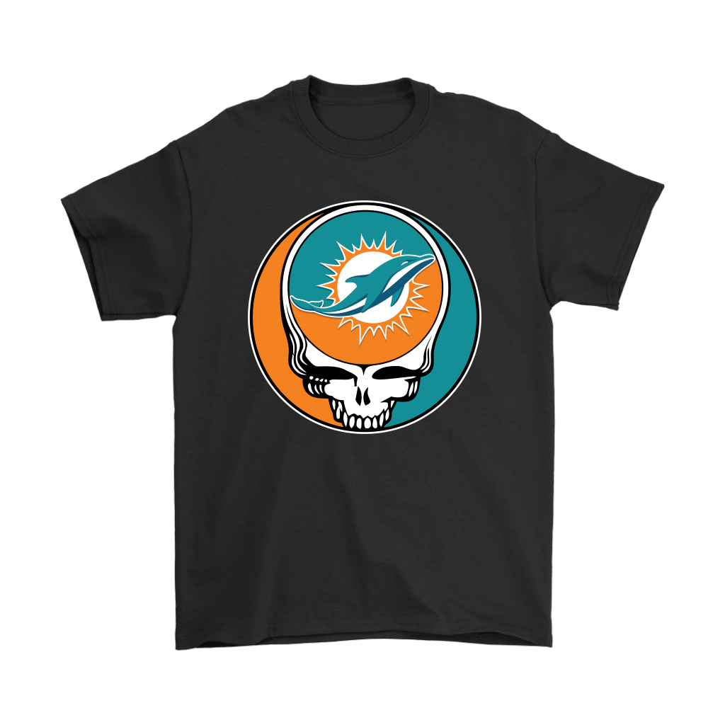 Miami Dolphins Shop - nfl team miami dolphins x grateful dead logo band shirts98876