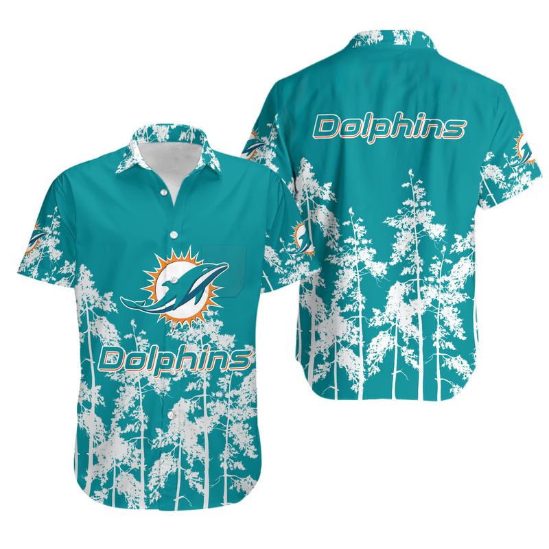 Miami Dolphins Shop - nfl miami dolphins hawaiian shirtsecret forest limited edition summer89800 1