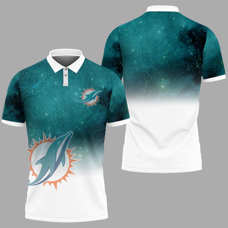 Miami Dolphins Shop - nfl miami dolphins polo shirt limited edition all over print95454
