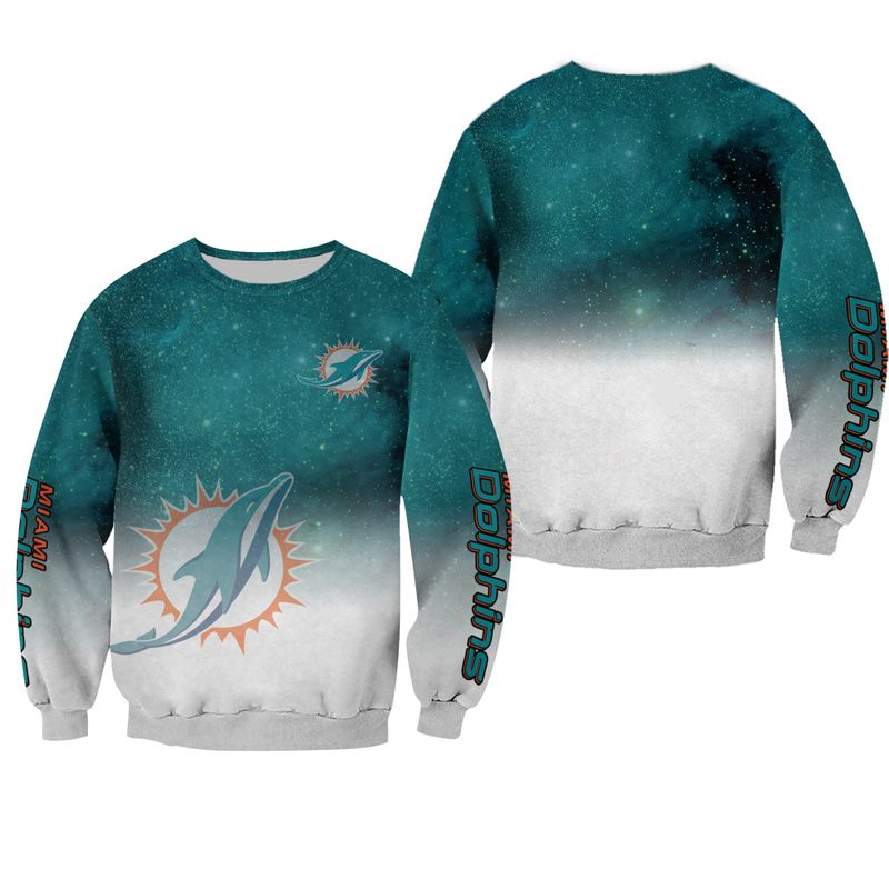 Miami Dolphins Shop - nfl miami dolphins sweatshirt limited edition all over print85339