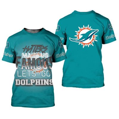 Miami Dolphins Shop - nfl miami dolphins tshirt 3d limited edition all over print51716 1