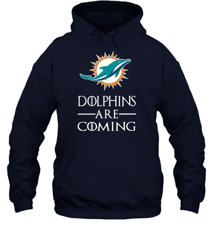 Miami Dolphins Shop - brace yourself the miami dolphins are coming got nfl shirts hoodie95835