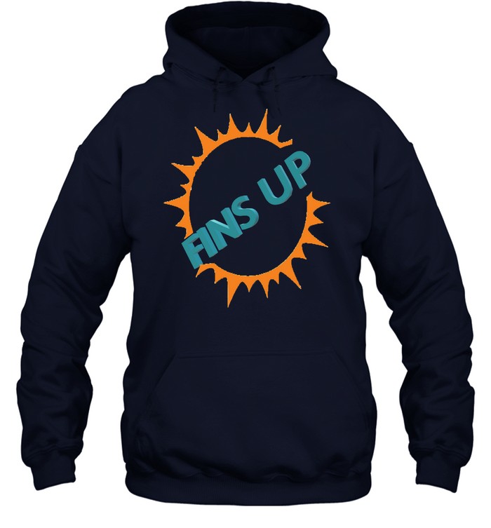 Miami Dolphins Shop - fins up miami dolphins gear tshirt for fans hoodie16570