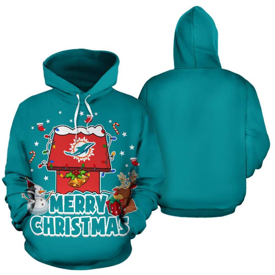 Miami Dolphins Shop - funny merry christmas miami dolphins hoodie 3d91019
