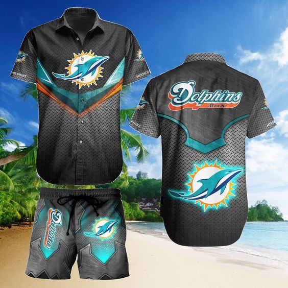 NFL Miami Dolphins Hawaiian Shirt Summer Beach