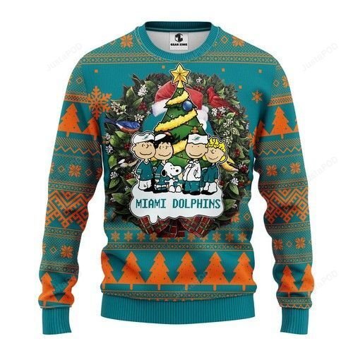 Miami Dolphins Shop - nfl miami dolphins sweater christmas ugly christmas28330