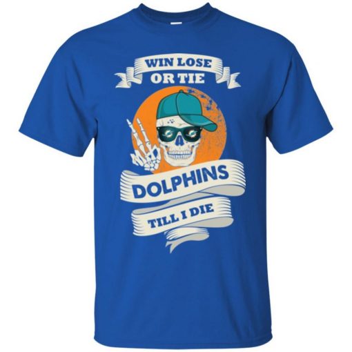 Miami Dolphins Shop - nfl miami dolphins tshirt skull say hi35987