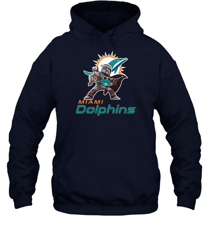 Miami Dolphins Shop - the mandalorian baby yoda miami dolphins nfl shirts hoodie21121