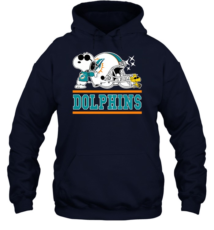 Miami Dolphins Shop - the miami dolphins joe cool and woodstock snoopy mashup shirts hoodie39946
