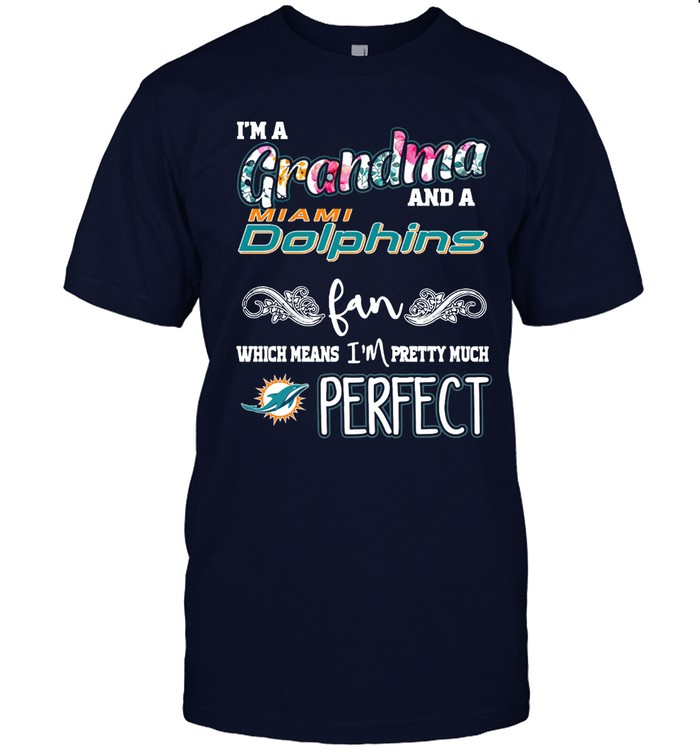 Miami Dolphins Shop - grandma v1 miami dolphins tshirt41982