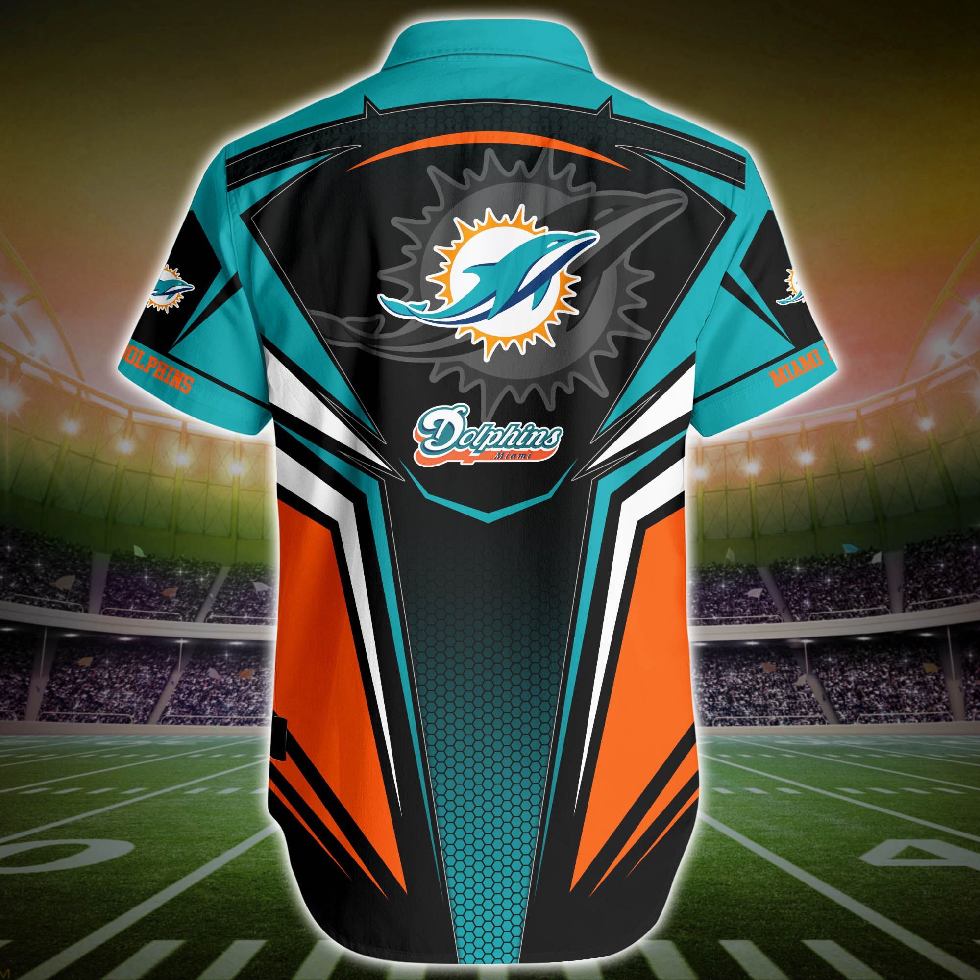 Miami Dolphins Shop - miami dolphins nfl hawaiian shirt 3d for fans 221536