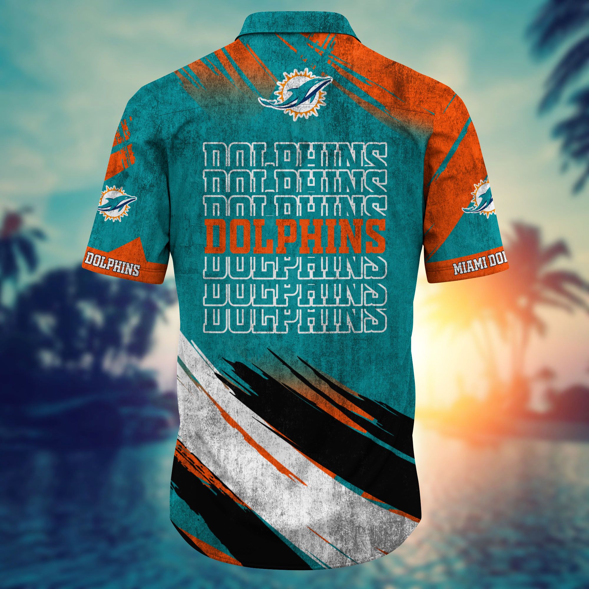 Miami Dolphins Shop - miami dolphins nfl hawaiian style shirt 3d for fans 119888