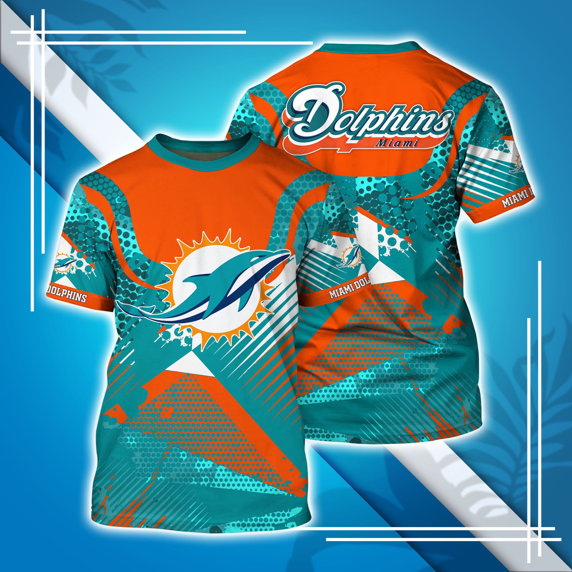 Miami Dolphins Shop - miami dolphins nfl hawaiian tshirt trending summer54320