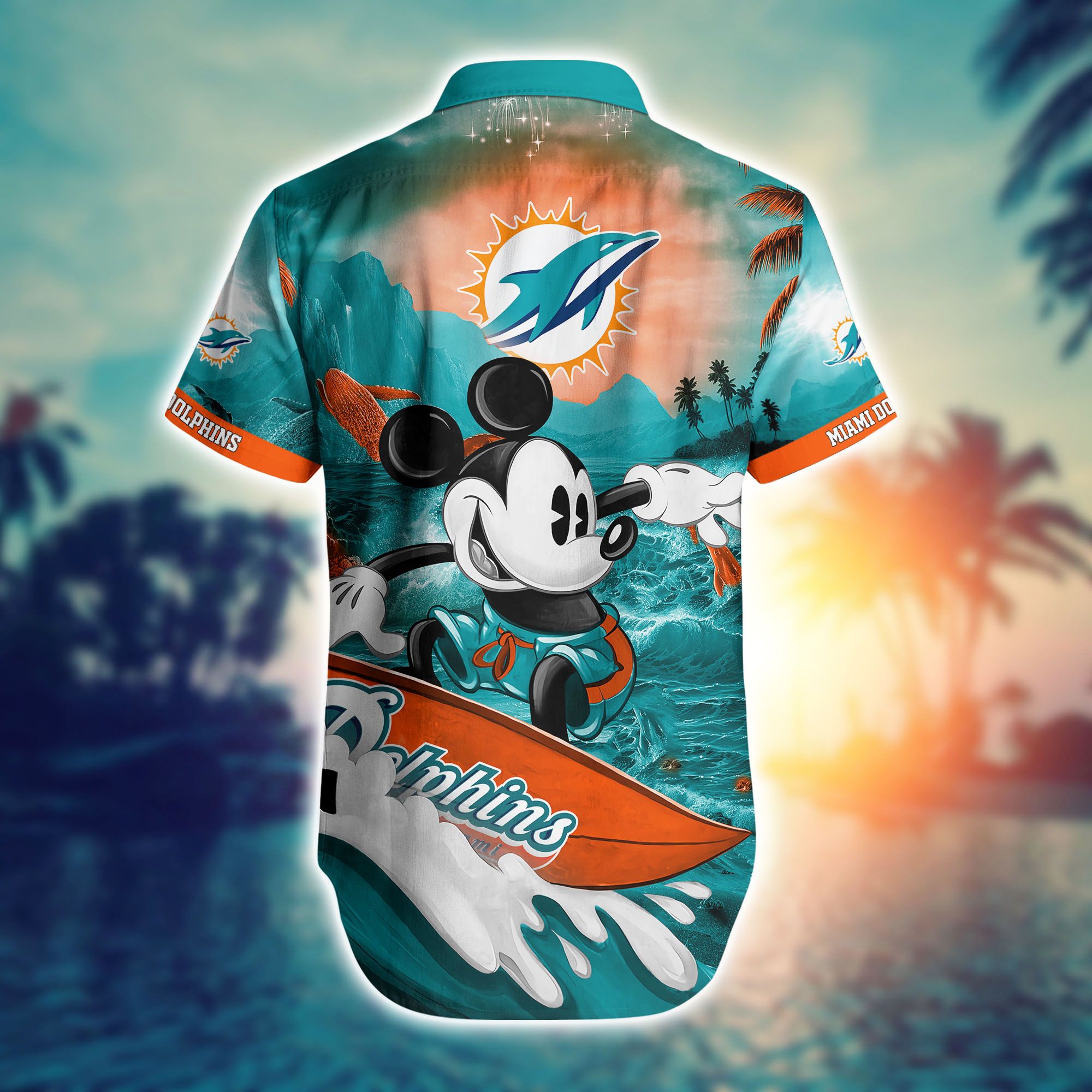 Miami Dolphins Shop - miami dolphins nfl mickey hawaiian shirt trending summer 127561