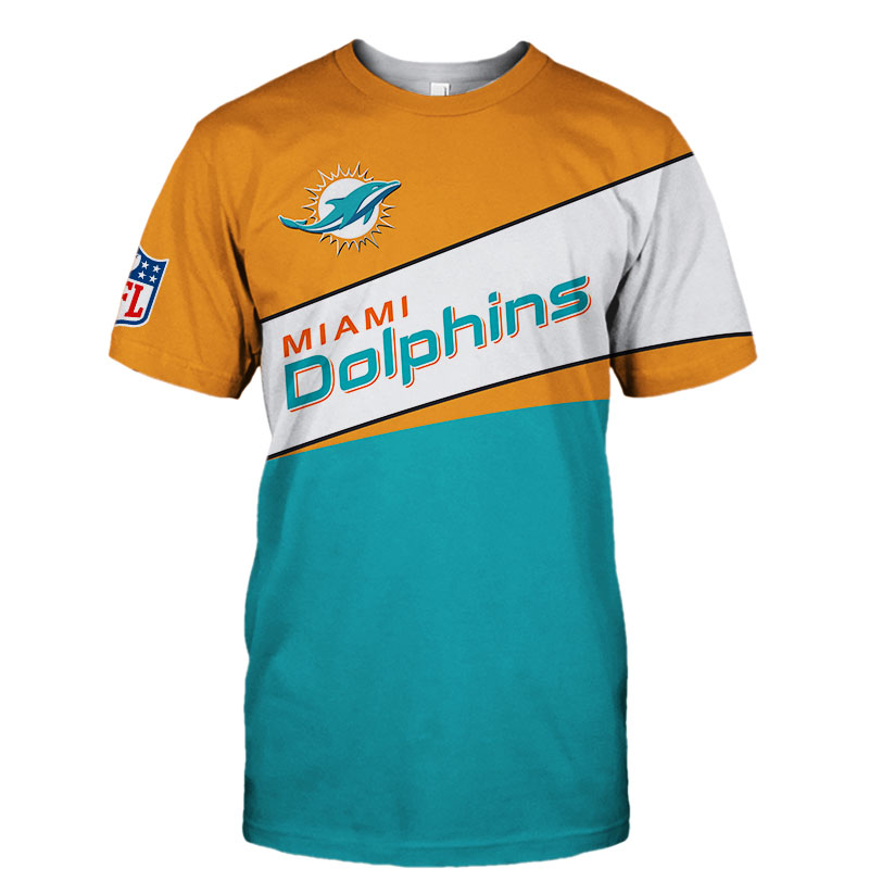 Miami Dolphins Shop - miami dolphins tshirt 3d new style61258