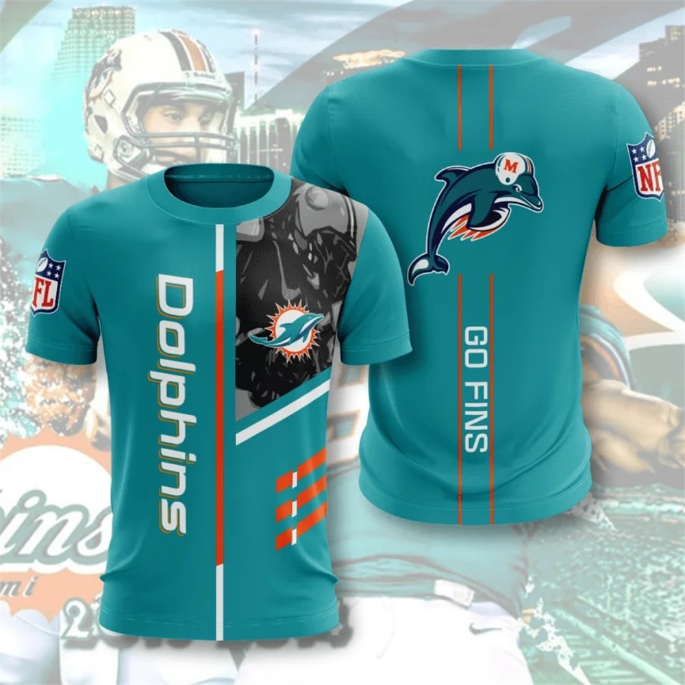 Miami Dolphins Shop - miami dolphins tshirt 3d performance short sleeve21759