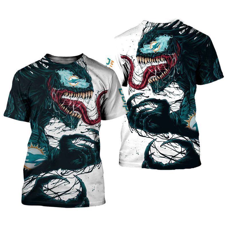 Miami Dolphins Shop - nfl miami dolphins dragon nfl tshirt 3d92480