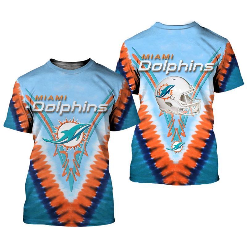 Miami Dolphins Shop - nfl miami dolphins team nfl tshirt 3d for fans46435