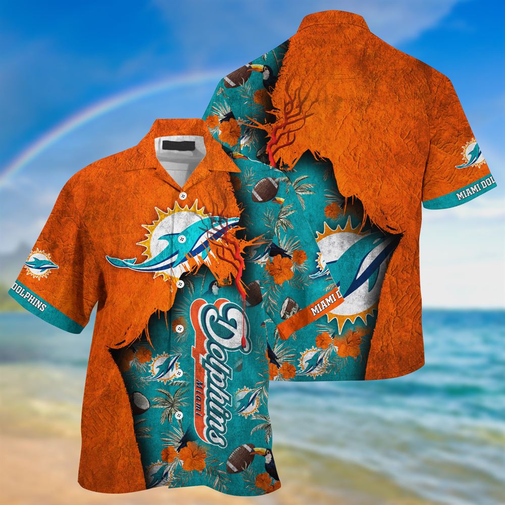 Miami Dolphins Shop - nfl miami dolphins god hawaii shirt for summer10825