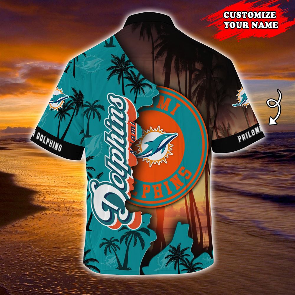 Miami Dolphins Shop - nfl miami dolphins hawaiian shirt for fan 0218122