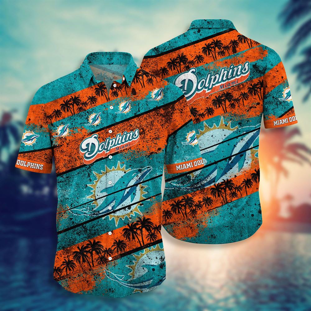 Nfl Miami Dolphins Hawaiian Shirt For Fan 04