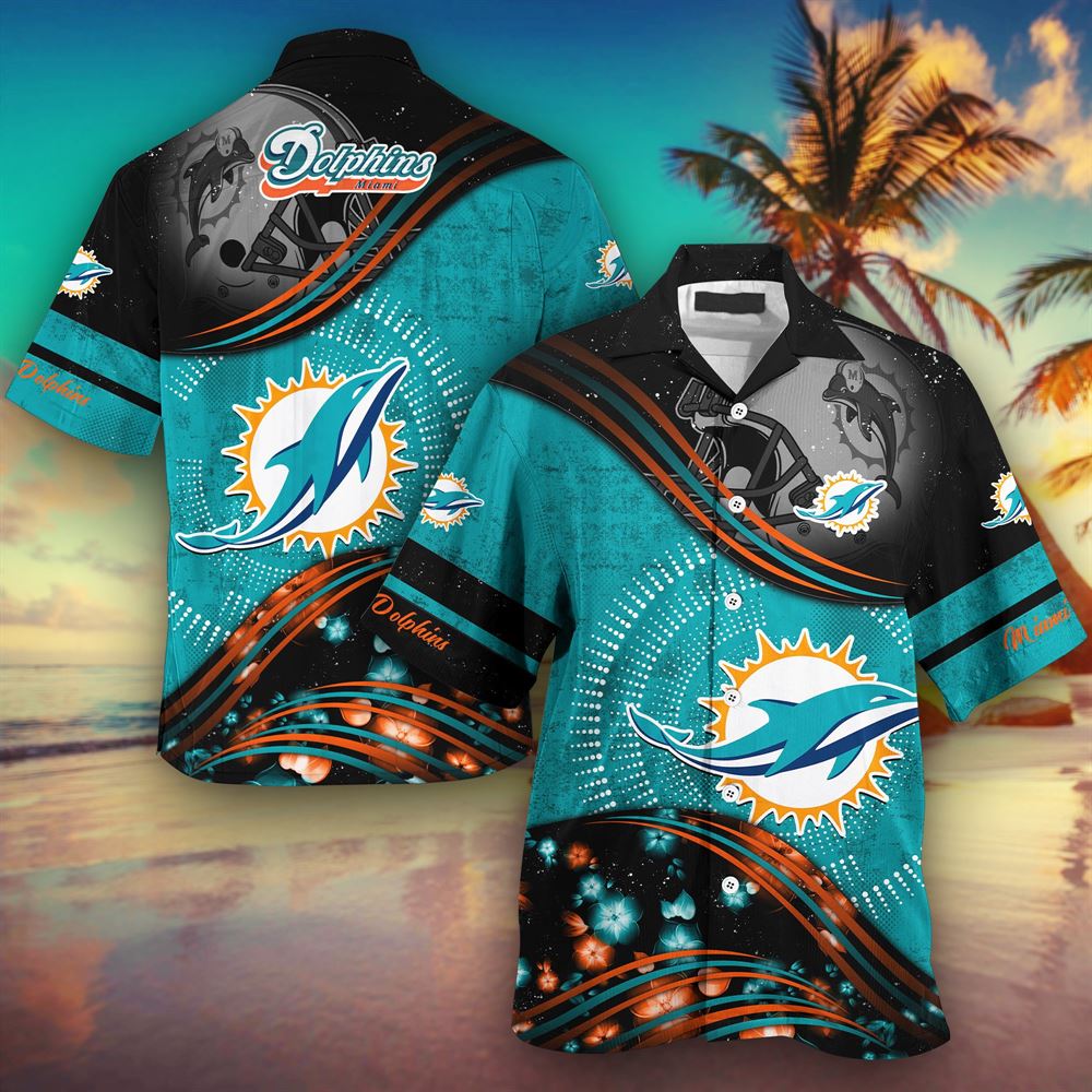 NFL Miami Dolphins Hawaiian Shirt Summer For Fan 01