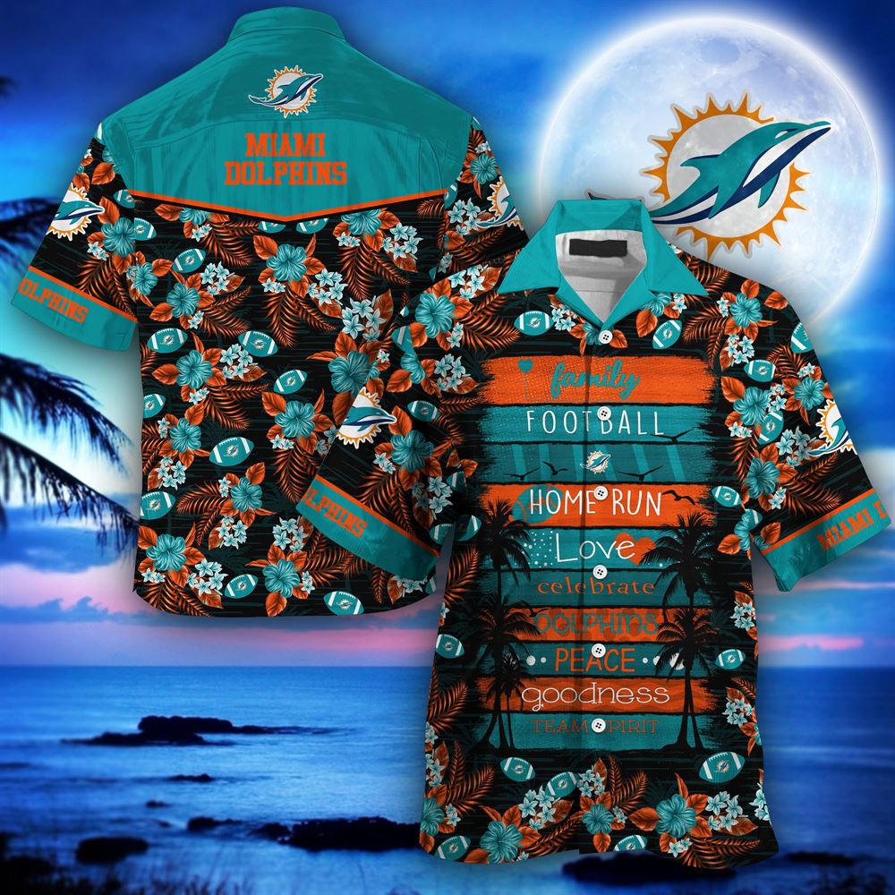 NFL Miami Dolphins Hawaiian Shirt Summer