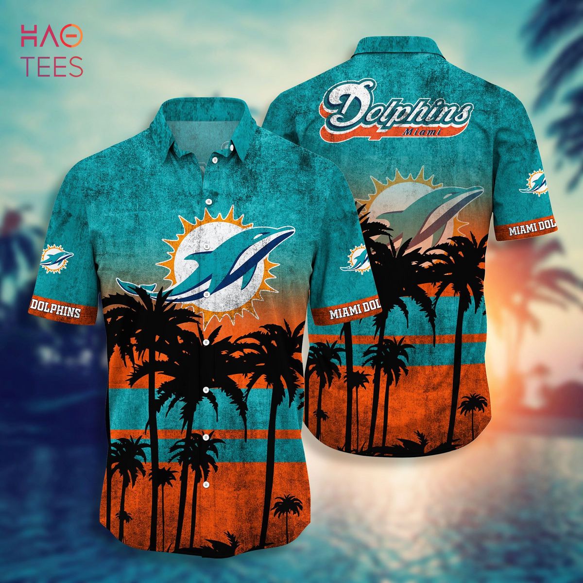 Miami Dolphins Shop - nfl miami dolphins hawaiian shirt summer 202216237