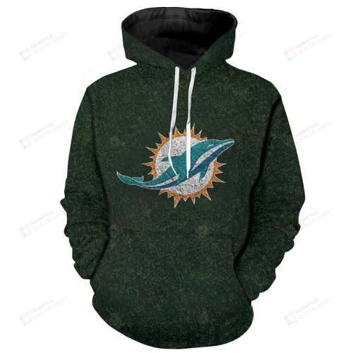 Miami Dolphins Shop - Miami Dolphins 3D All Over Print Hoodie Zip up Hoodie MTE29