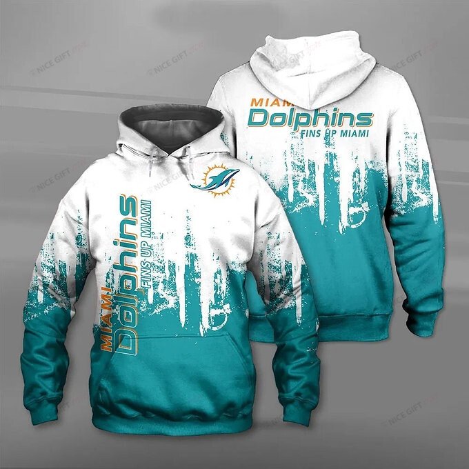 Miami Dolphins Shop - nfl miami dolphins hoodie 3d