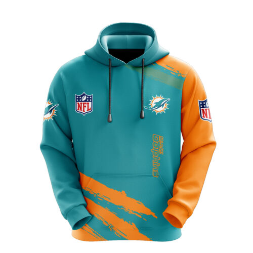 Miami Dolphins Hoodie 3D V19