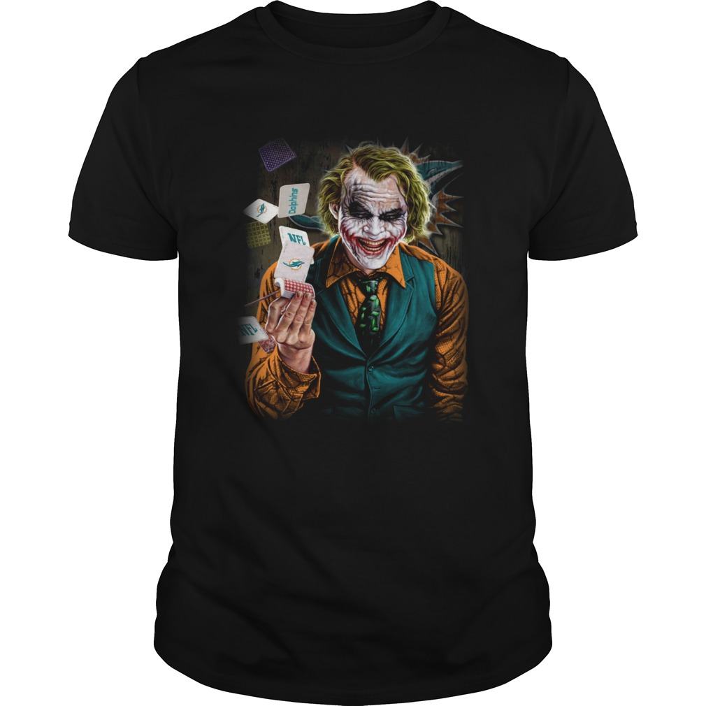 Miami Dolphins Shop - Miami Dolphins Joker Poker Shirt 1