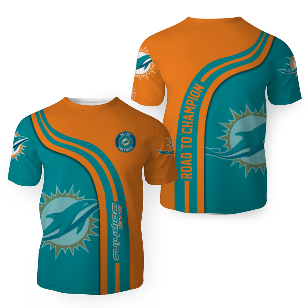 Miami Dolphins Shop - MIAMI DOLPHINS T SHIRT v2