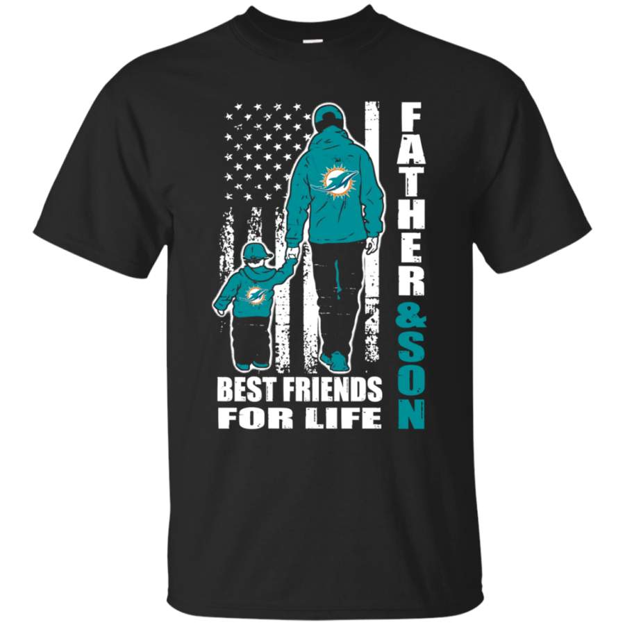 Miami Dolphins Shop - AGR Father And Son Best Friends For Life Miami Dolphins T shirt 1