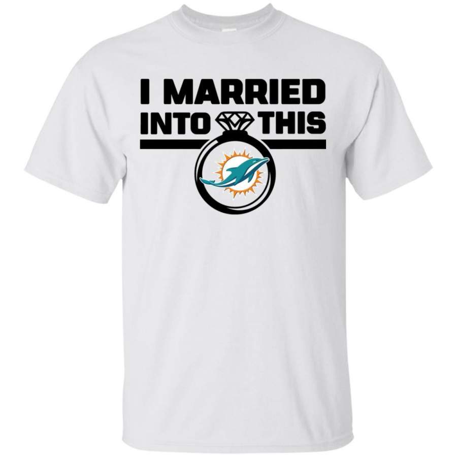 Miami Dolphins Shop - AGR I Married Into This Miami Dolphins Shirt 1