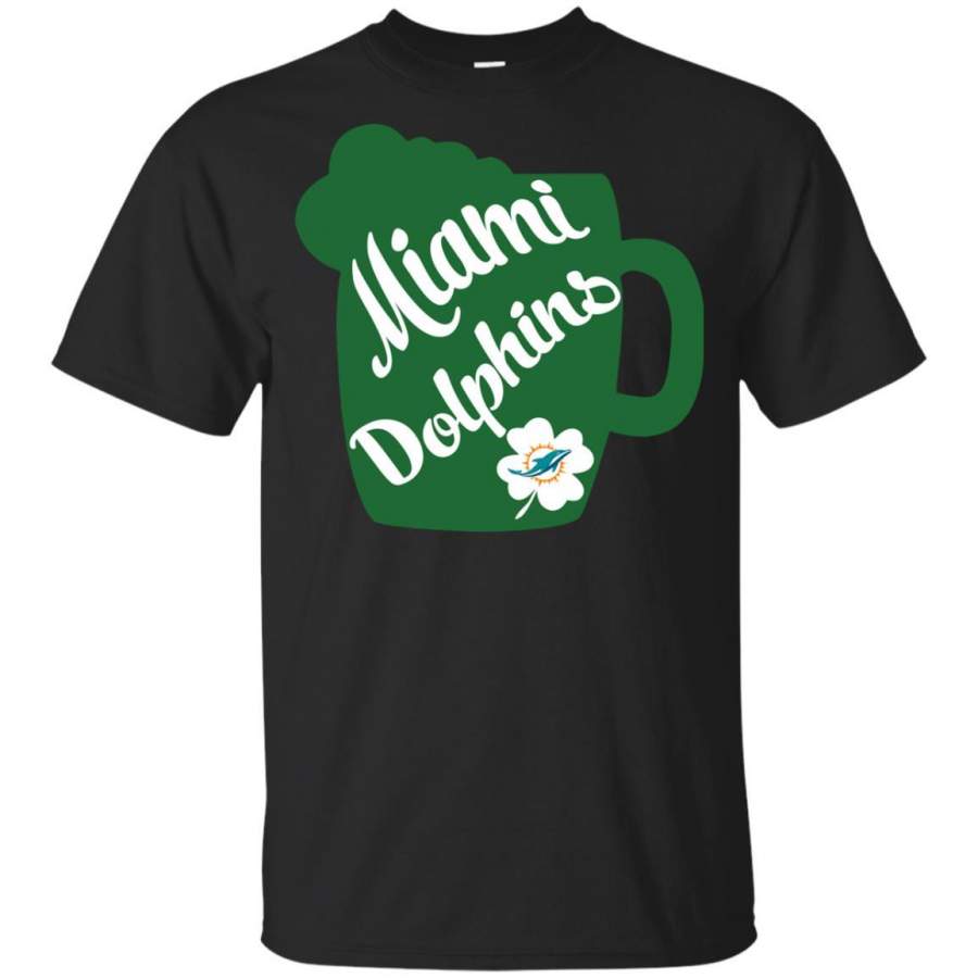 Miami Dolphins Shop - Amazing Beer Patrick's Day Miami Dolphins T Shirts 9
