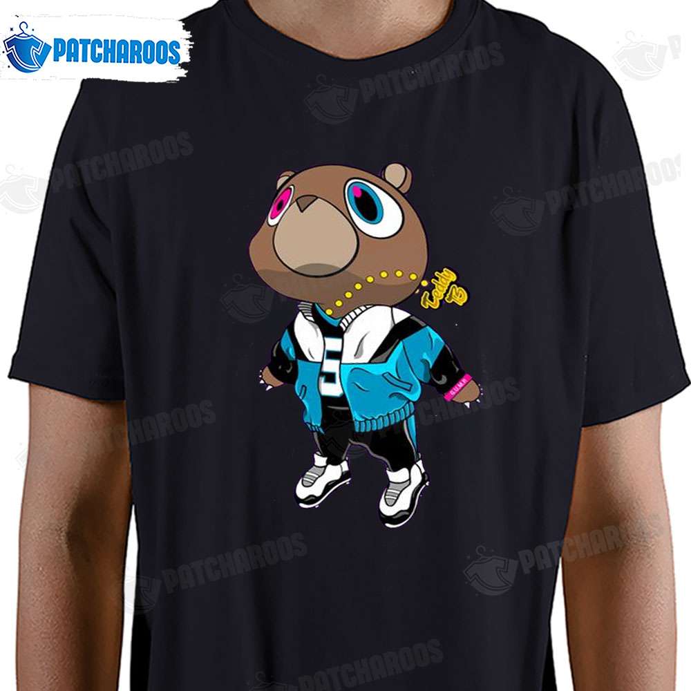 Miami Dolphins Shop - Bear Mash Up Teddy Bridgewater T Shirt Unique Miami Dolphins Gifts 1