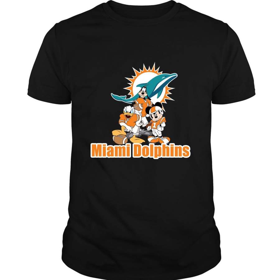 Miami Dolphins Shop - Cartoon Movie T Shirt Miami Dolphins T Shirt