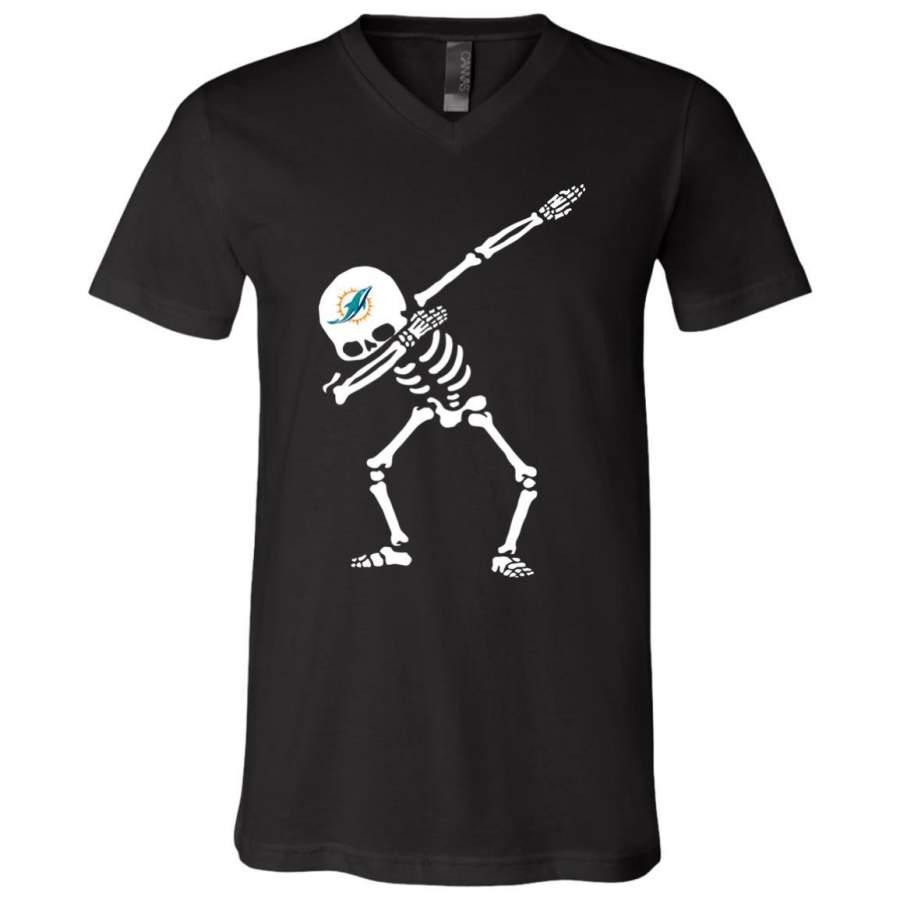 Miami Dolphins Shop - Dabbing Skull Miami Dolphins T Shirts 10