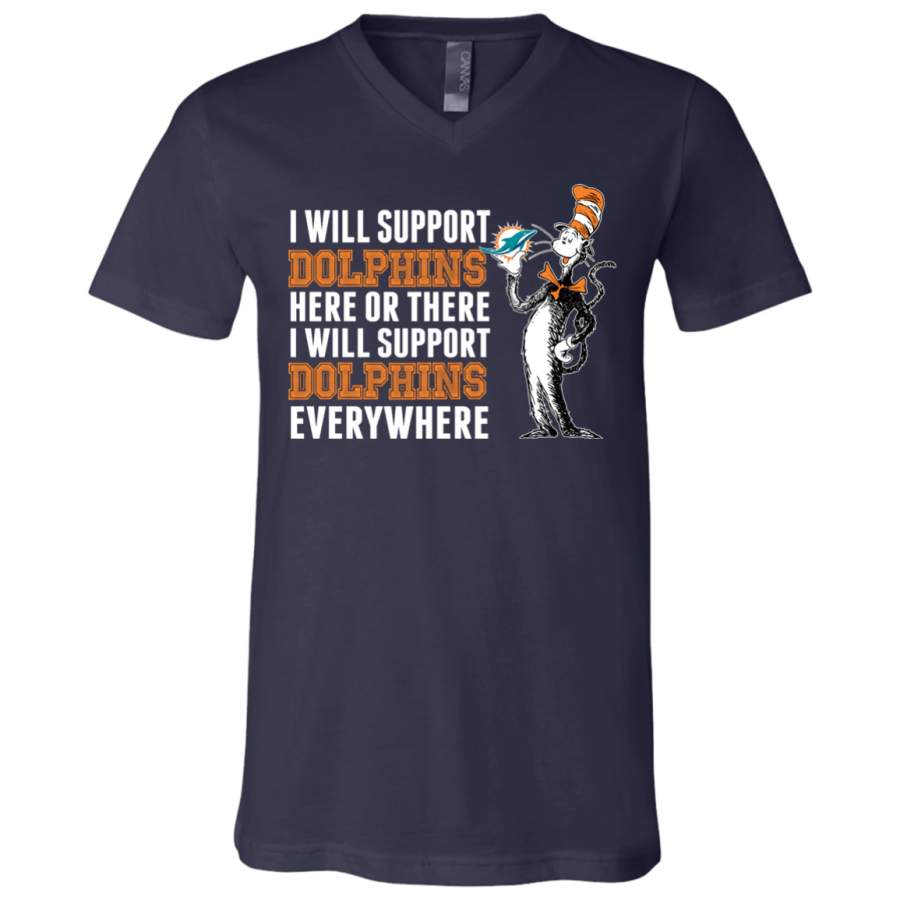 Miami Dolphins Shop - I Will Support Everywhere Miami Dolphins T Shirts 7