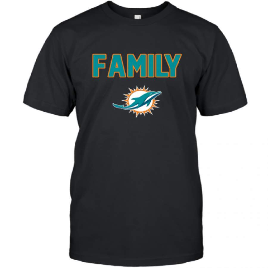 Miami Dolphins Shop - Miami Dolphins Family shirt T Shirt 1