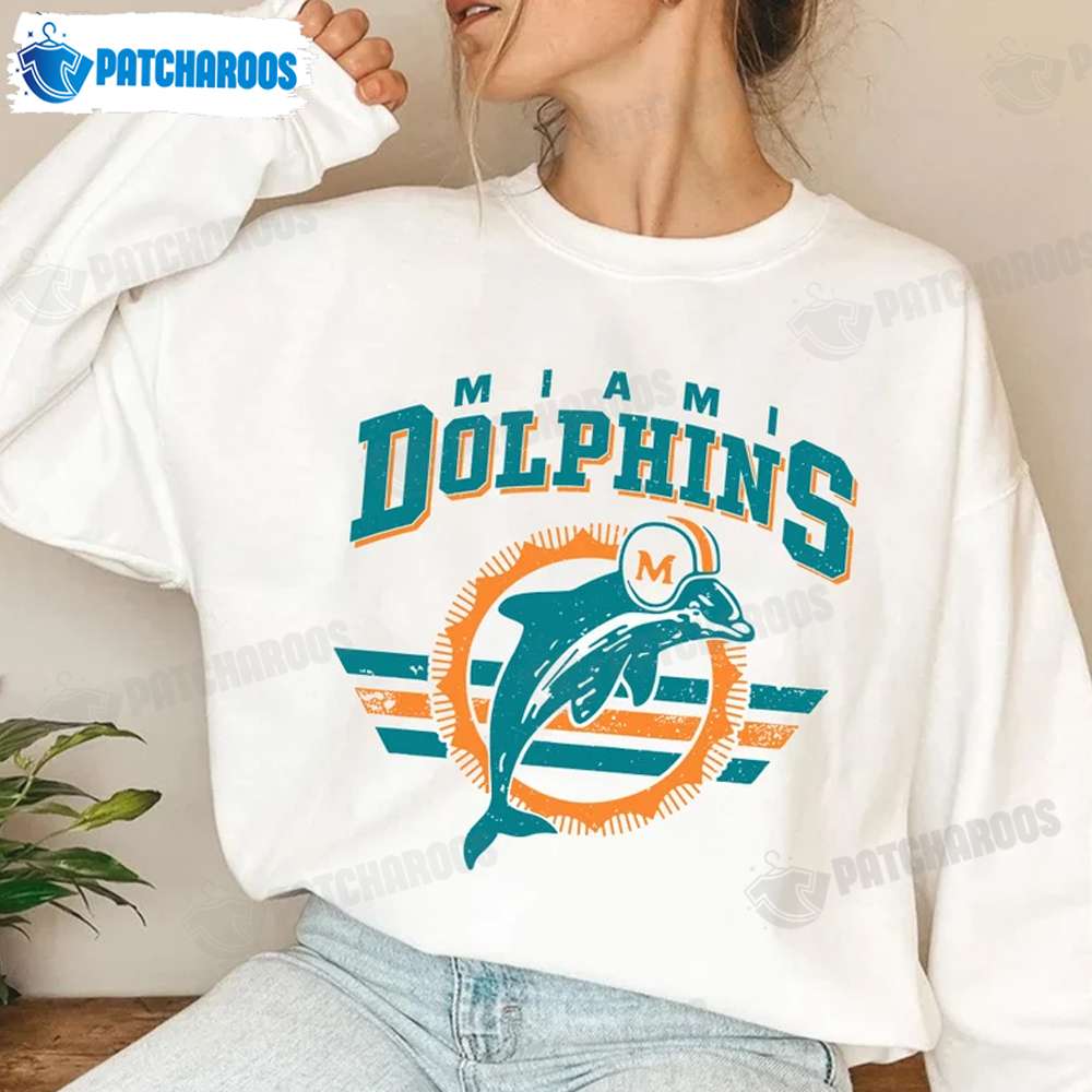 Miami Dolphins Shop - NFL Miami Dolphins Vintage Shirt Dolphins Gift 1