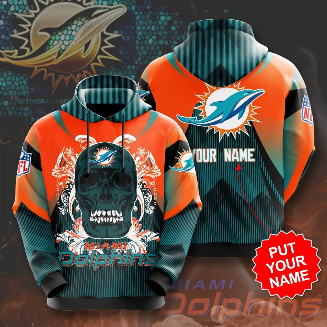 Miami Dolphins Shop - Personalized Miami Dolphins No1151 Custom Hoodie 3D
