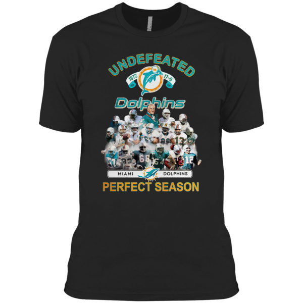 Miami Dolphins Shop - Undefeated 1972 17 0 Miami Dolphins Perfect Season Shirt 1